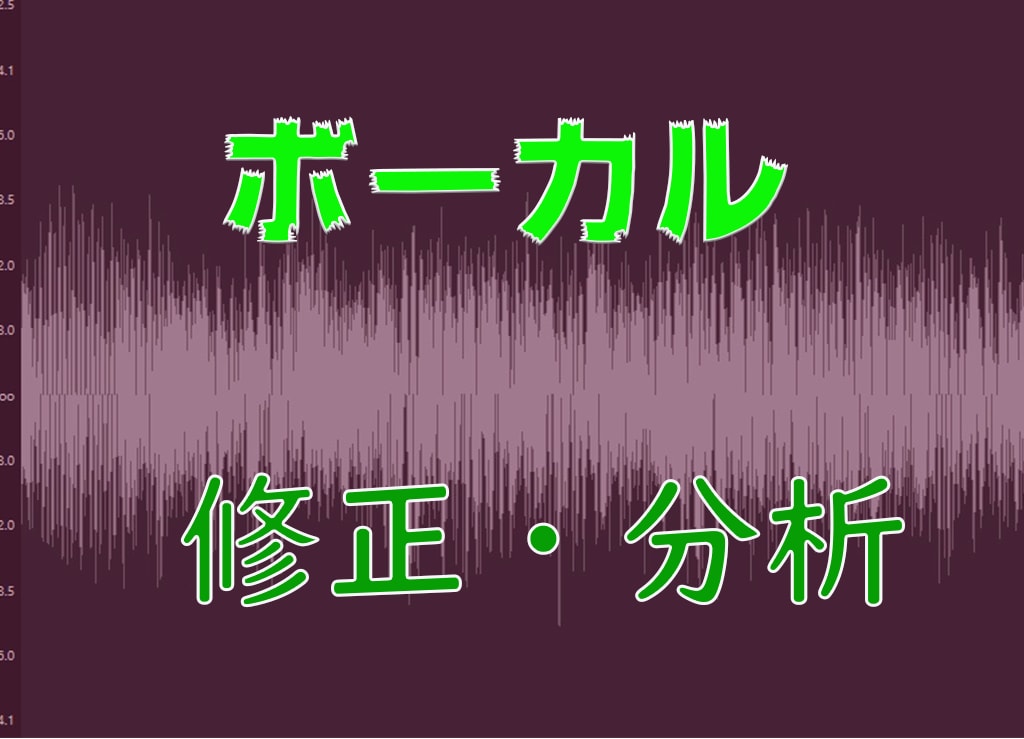 あなたのベストテイクで歌ってみた！をアップします ボーカル修正＆歌唱アドヴァイスでプロクォリティの歌に！ イメージ1
