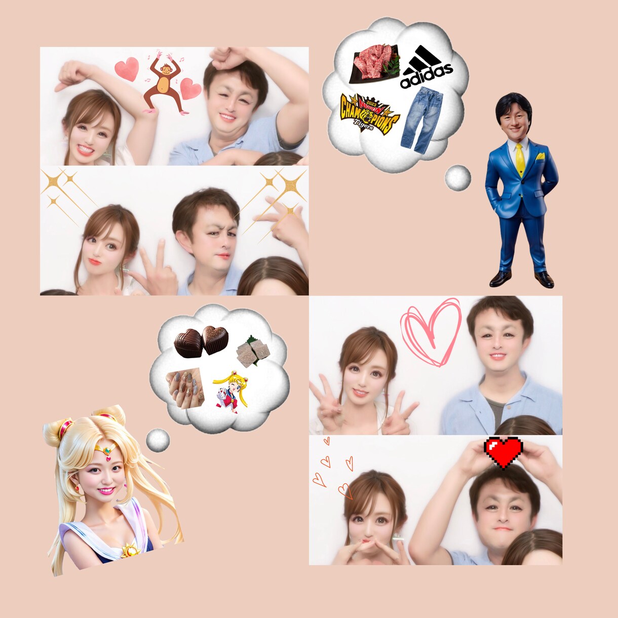 バースデー&ウェディングのフォトブック作ります 幸せな瞬間のお手伝いさせてください..！ イメージ6