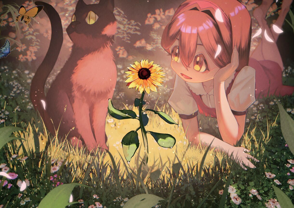 雰囲気のある1枚絵を描きます サムネやキービジュなど様々な用途で使えるイラスト！ イメージ2