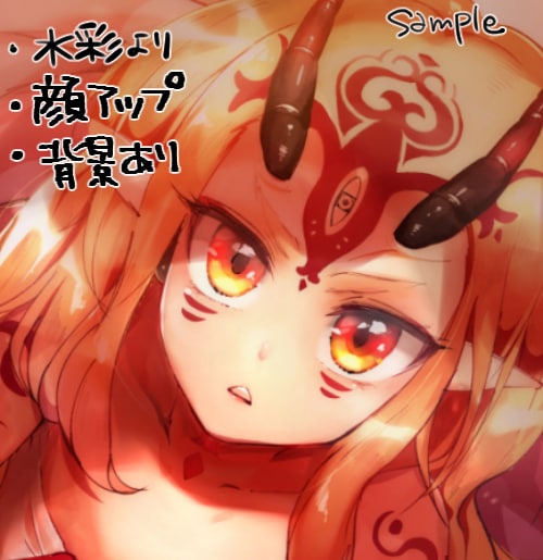 あなただけのアイコン描きます セクシーな女の子・イケメンetc。絵柄合わせも可！ イメージ2