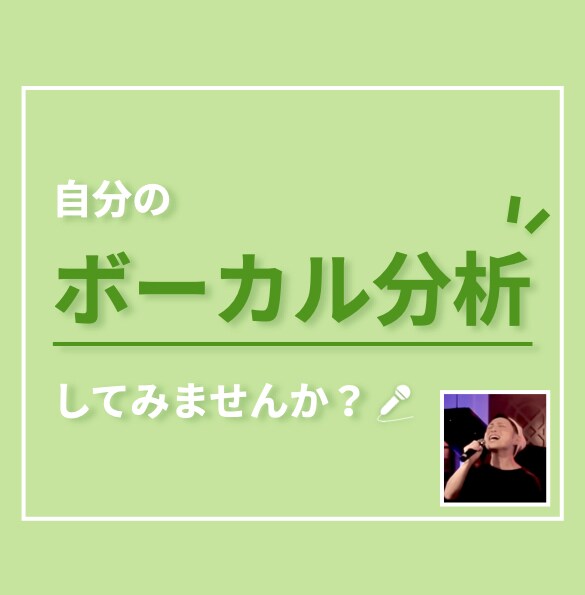 あなたの歌を聴いて、ボーカルの分析をします カラオケ・ライブで惹きつける、聴き惚れる歌を目指しましょう！ イメージ1