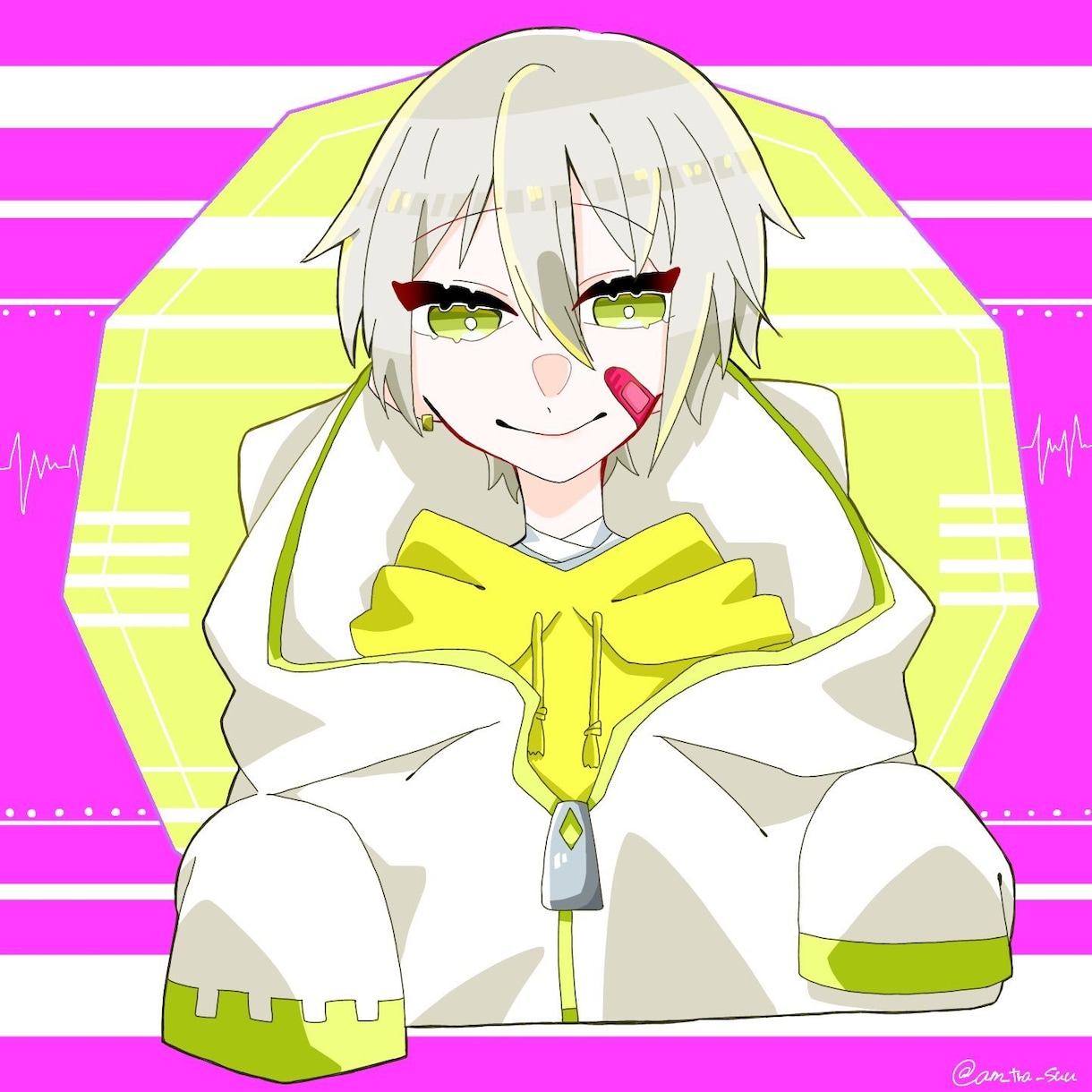 アイコンのイラストを描きます アニメのキャラでも創作のキャラクターでも構いません イメージ1