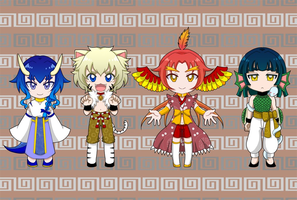 オリジナルキャラクターの立ち絵を制作します ポップなオリジナルキャラクターをデザインします！ イメージ3
