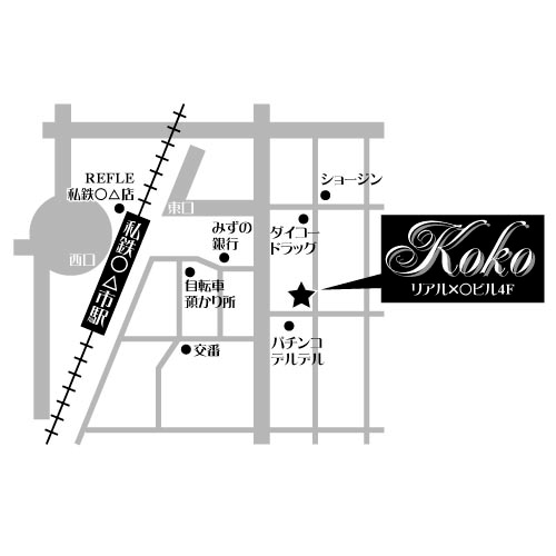 手書きの地図をキレイに作り直します お陰様でご依頼件数200件突破!! イメージ2