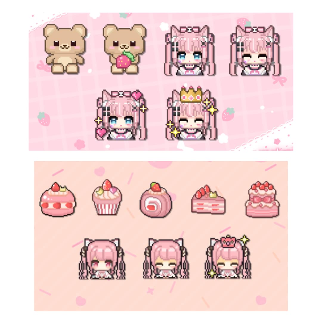 ドット絵、メンバーシップ、サブスクバッジ作成します YouTube、twitch、ドット絵、バッジ イメージ5