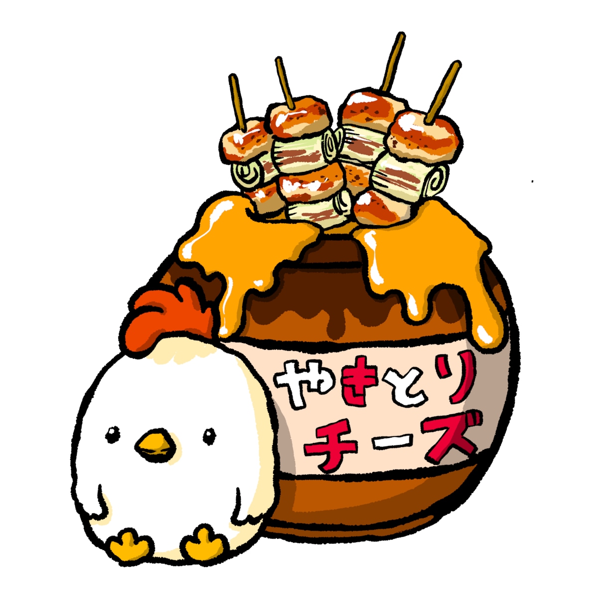 可愛らしいイラストロゴ作ります やわらかふんわりで一風変わった味のある印象に イメージ10