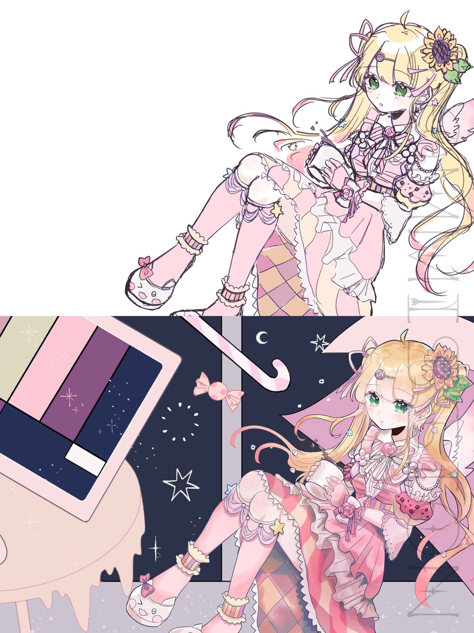 0からご相談◎ 絵に関すること何でもやります アイコンや動画用、ゲームの立ち絵など！幅広く丁寧にご対応○ イメージ8