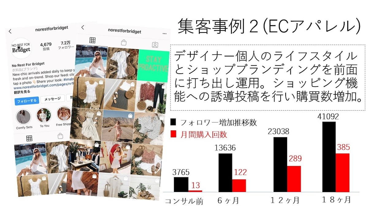 Instagramでプロがあなたのファンを集めます 100社以上と取引実績のあるシステムとコンサルタントが運用 イメージ3