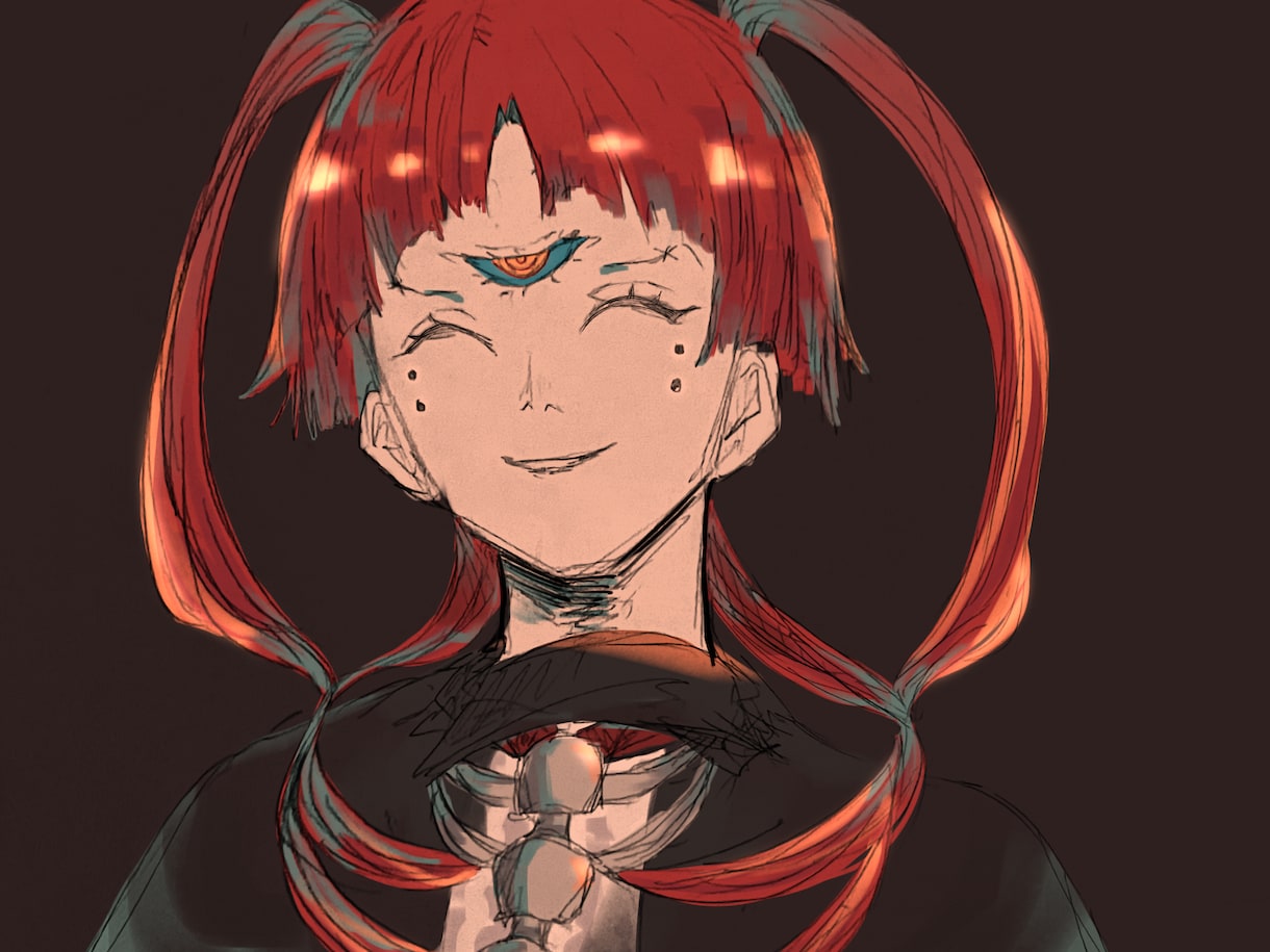 オリキャラ上半身イラスト制作します アイコンやサムネイルで使える上半身イラストを作成します！ イメージ4