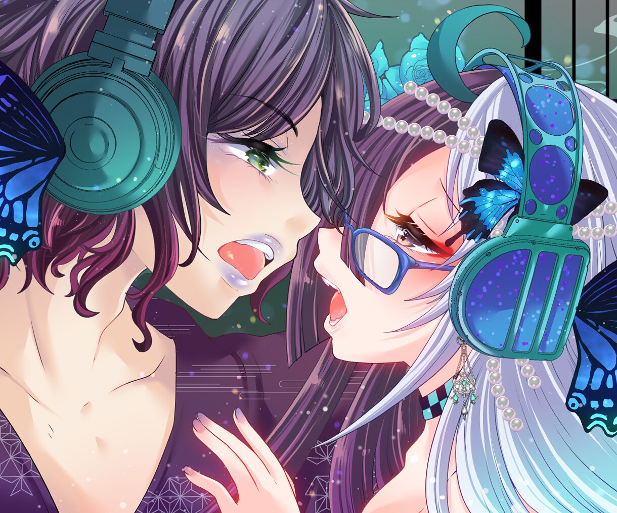 歌ってみたMV用イラスト作成致します 動画が映える、目を惹くイラストをお描きします！ イメージ5