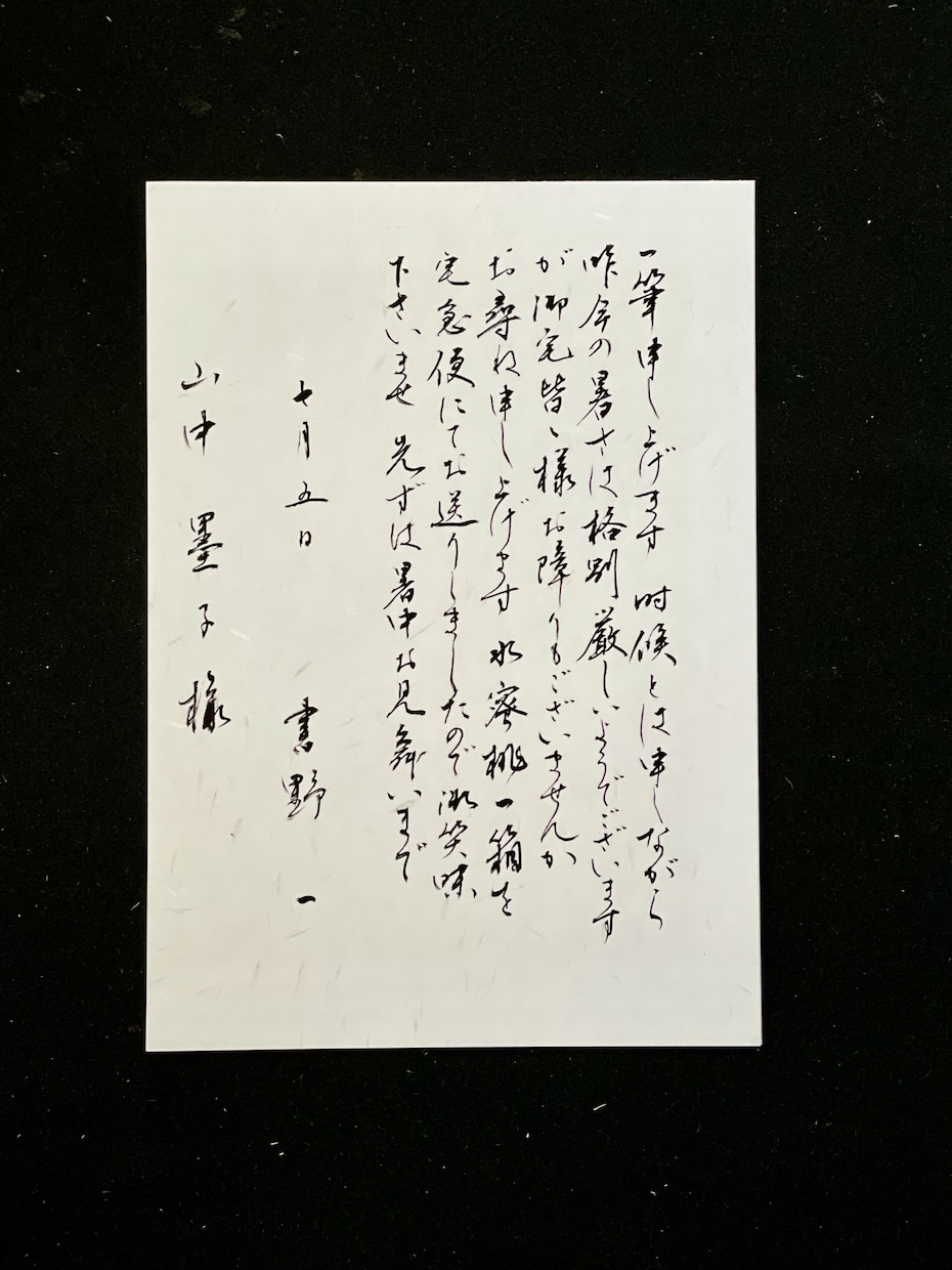 手紙、文章各種、読みやすく美しい文字で代筆します 温かみのある文字であなたの心を言葉にして送りませんか、 イメージ5