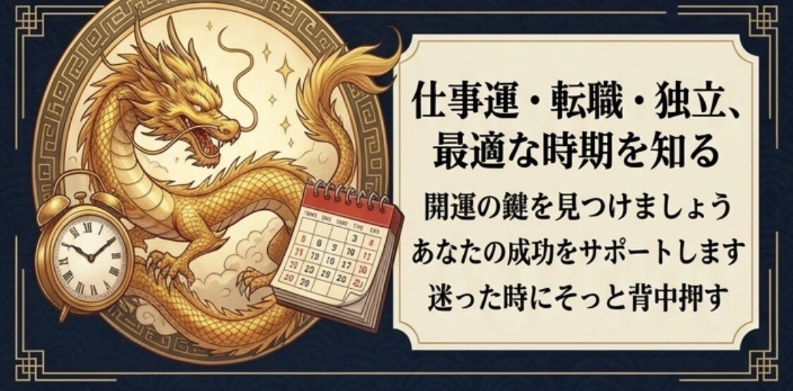 四柱推命＋タロットの運命の鑑定紐解きます 生年月日でわかる！恋愛・仕事・人間関係あなたの運勢を鑑定！ イメージ3