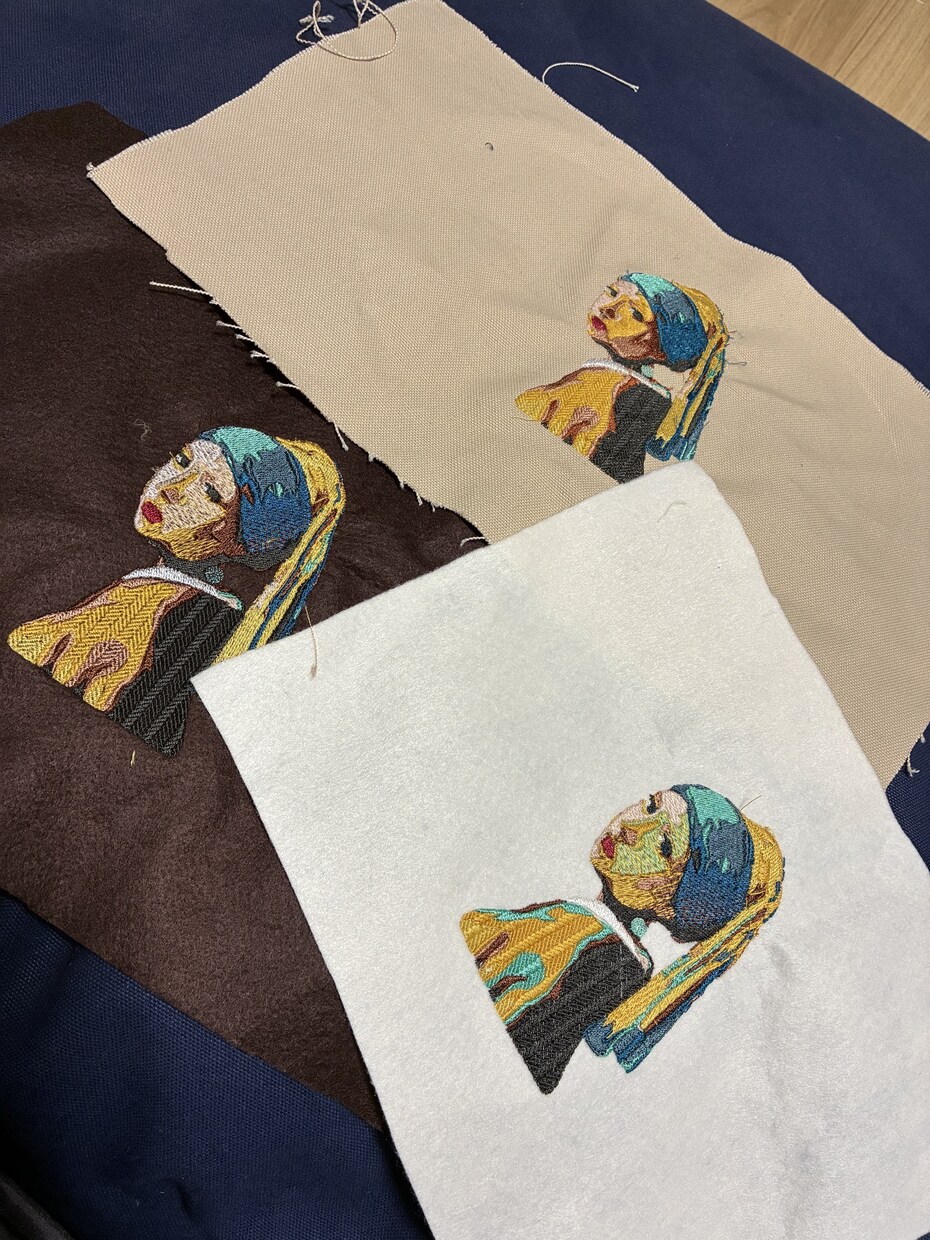 刺繍いろいろします 工業用刺繍ミシンを使った刺繍。刺繍データの作成。 イメージ2