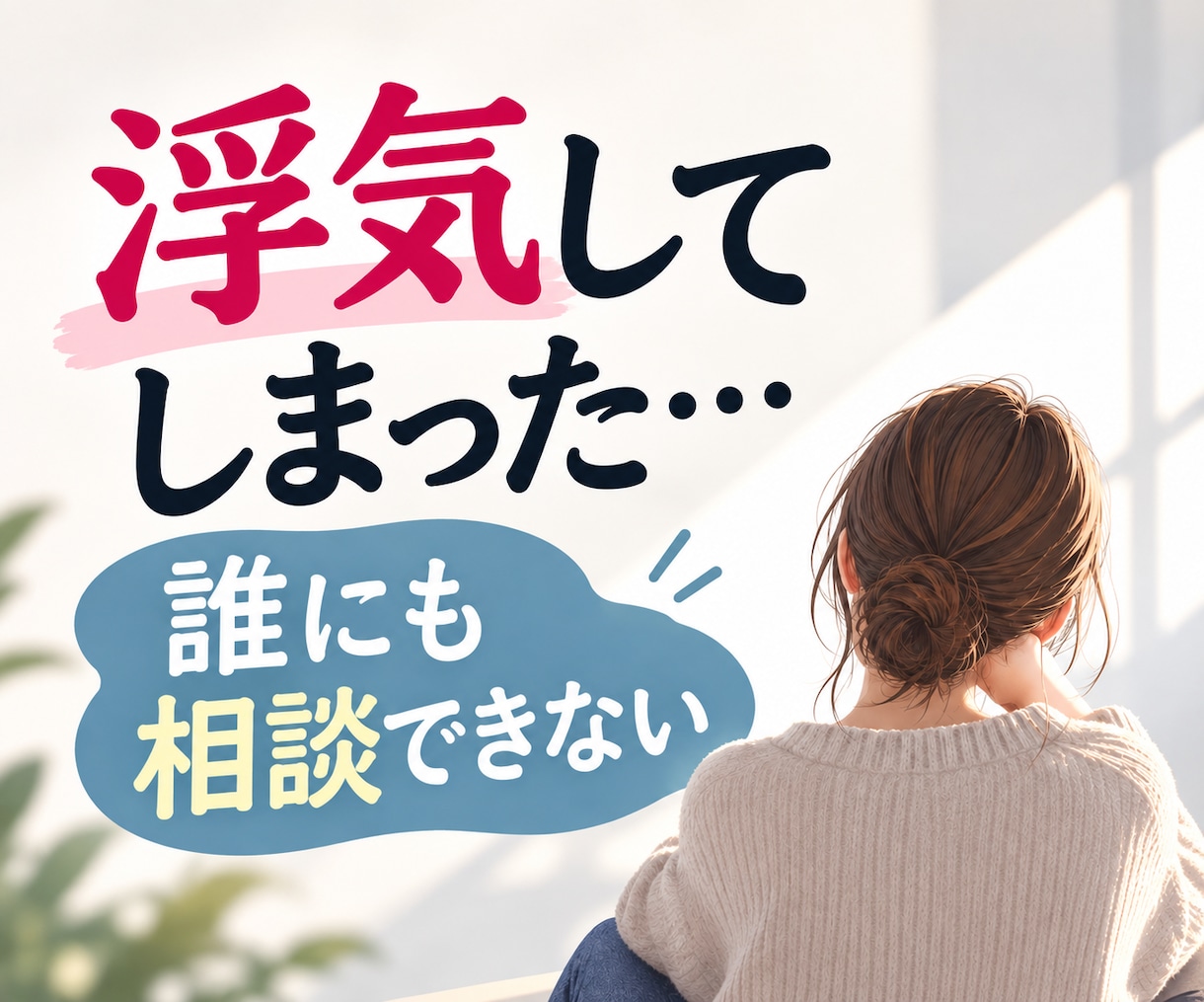 彼氏・彼女がいるのに浮気した方の相談に応じます 罪悪感や恋人との関係に悩む方へ イメージ1