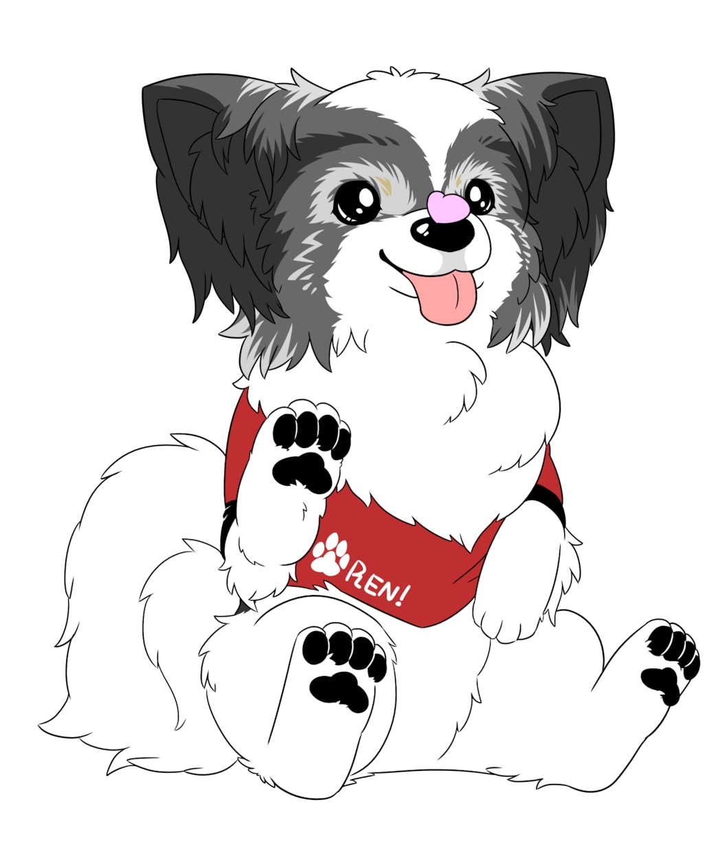 愛犬、愛猫、あらゆる動物家族の似顔絵描きます 可愛い家族を精一杯かわいく、かっこよく、描かせて頂きます！ イメージ3