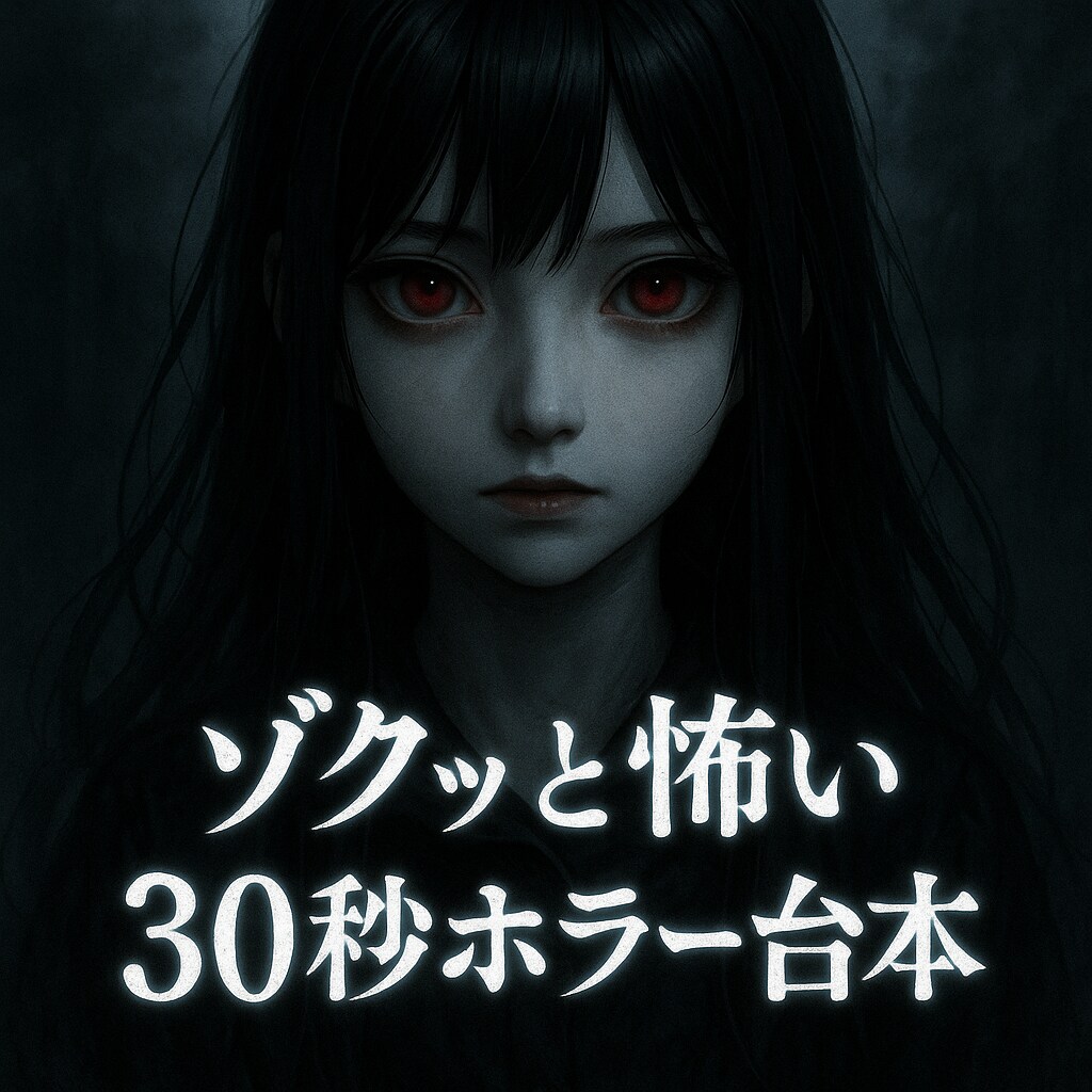 ゾクッと怖い 30秒ホラー台本を作成しますます 初心者向けホラー台本、お作りします。YouTube等用 イメージ1