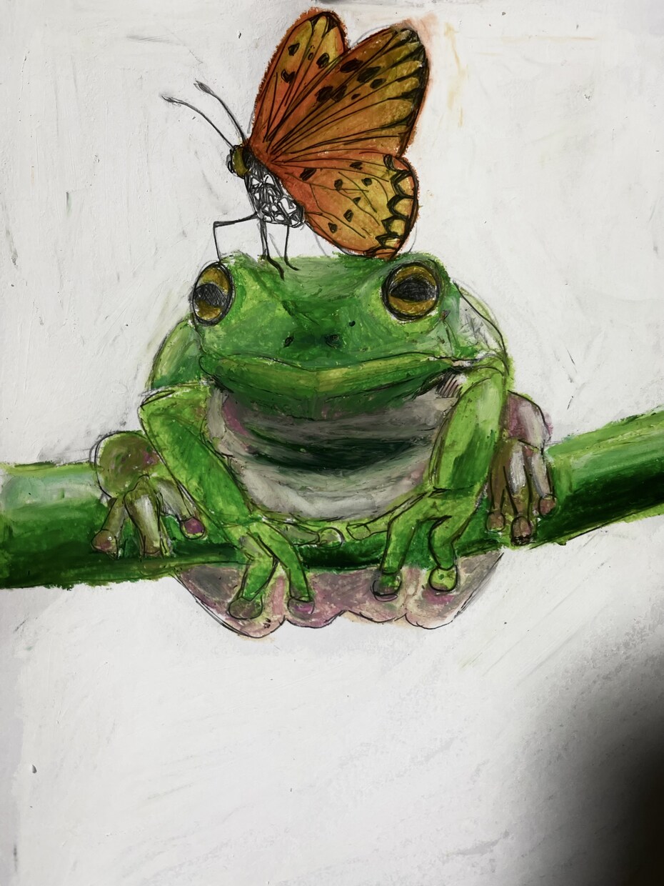 クレヨンで心に残る絵を描きます 世界にひとつだけの動物をクレヨンで残します イメージ8
