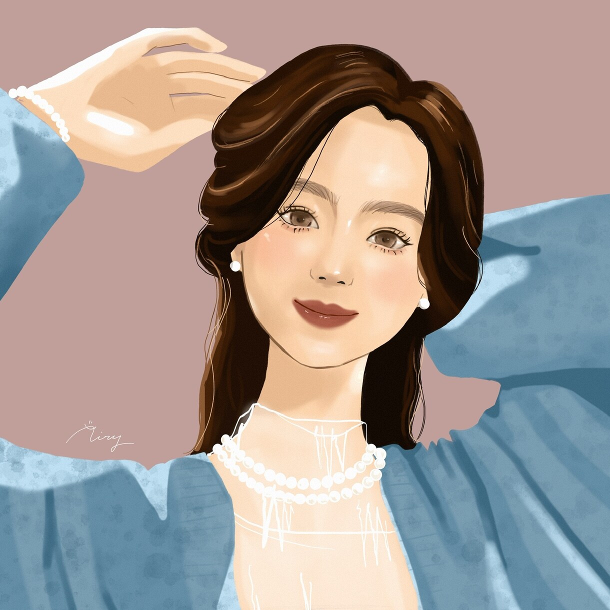 ペットの似顔絵やSNS用アイコンなどを作成します あなただけの特別な一枚をお届けします イメージ1