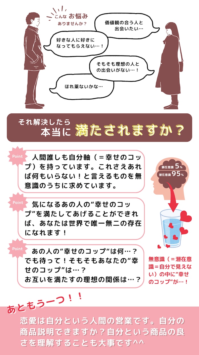 会話で異性の心をつかむ方法教えます モテる会話術！もう沈黙もない！心をつかんで離さない！ イメージ2