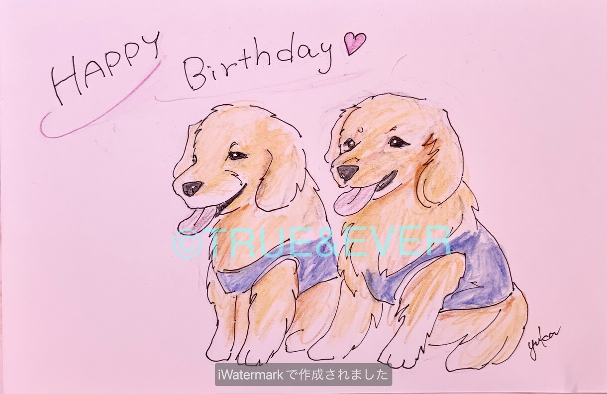 優しいタッチで動物イラストお描きします その人その子らしさを大切にお描きします。 イメージ9