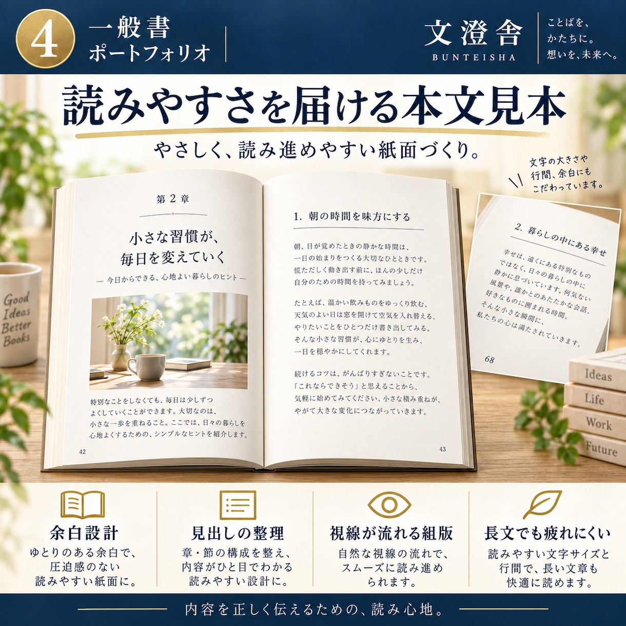 原稿を整え電子書籍・紙書籍まで出版伴走します 校正・組版・表紙からAmazon出版準備まで一冊まるごと支援 イメージ4