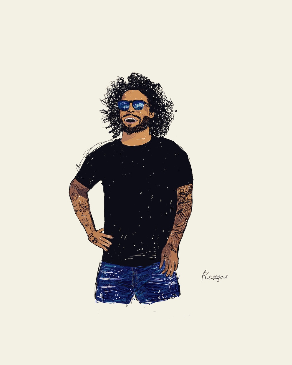 イケてるイラスト描きます 絵の描き方の知識はありません。素人イラストレーターです イメージ2