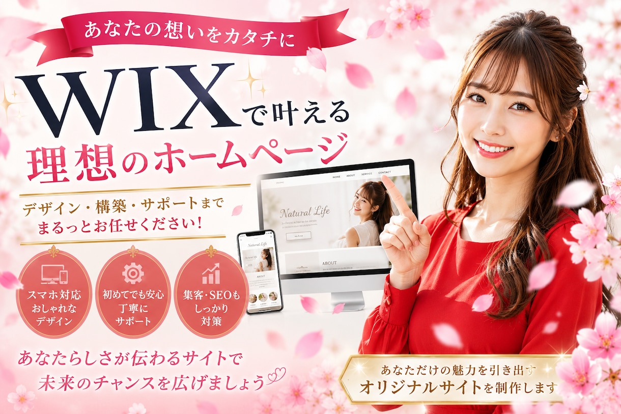 集客・問い合わせにつながるホームページを制作します ヒアリングから公開後の運用を見据えてご提案します イメージ1