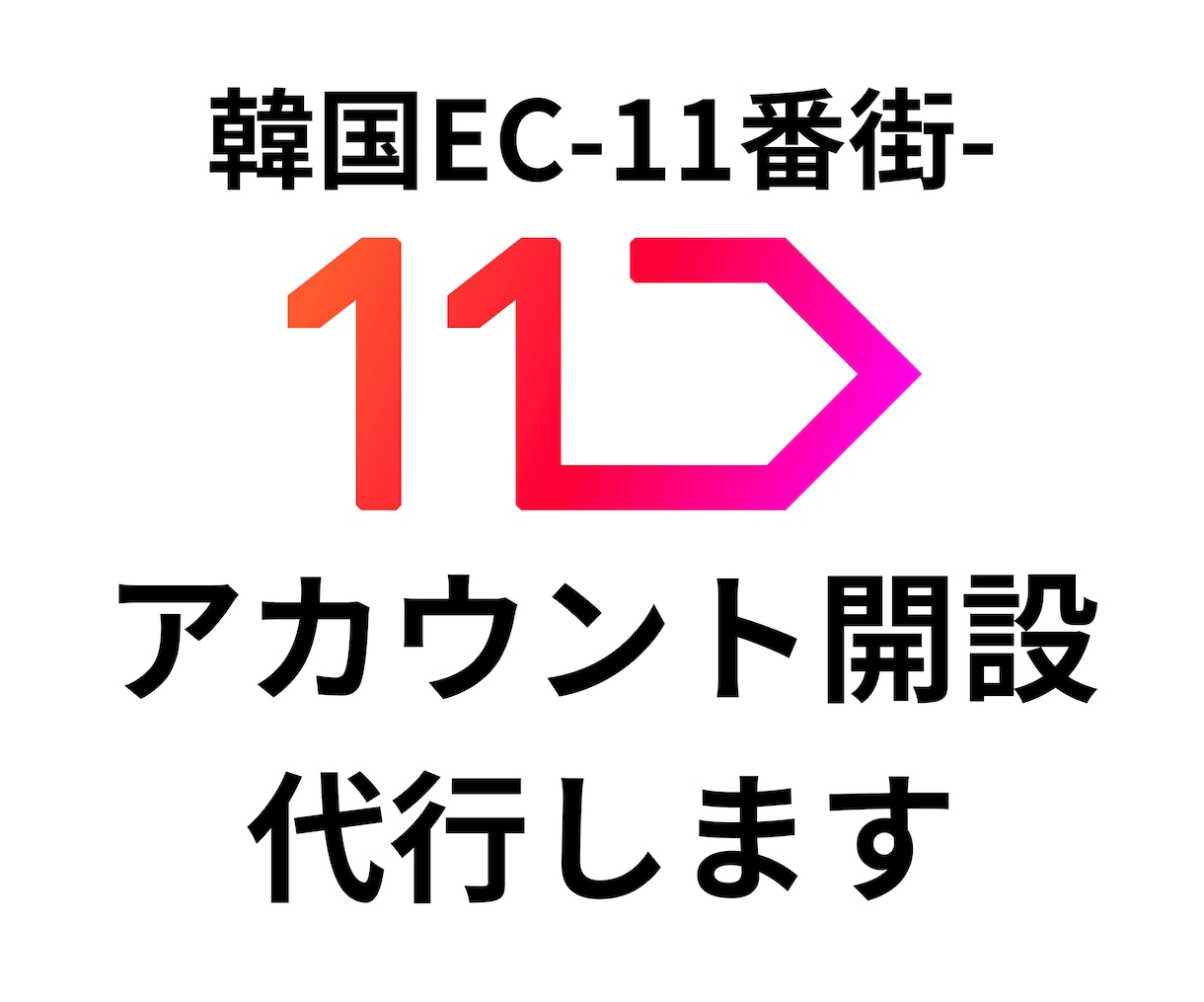 韓国EC｜11番街のアカウント開設代行します 韓国ECモールの出店サポートをさせていただきます イメージ1