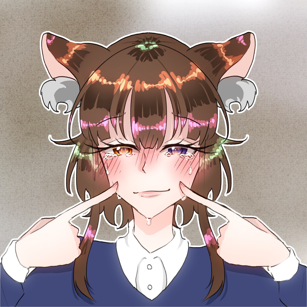 肩〜胸までのSNSアイコン描きます コース別で思い描いた通りのアイコンに！ イメージ1