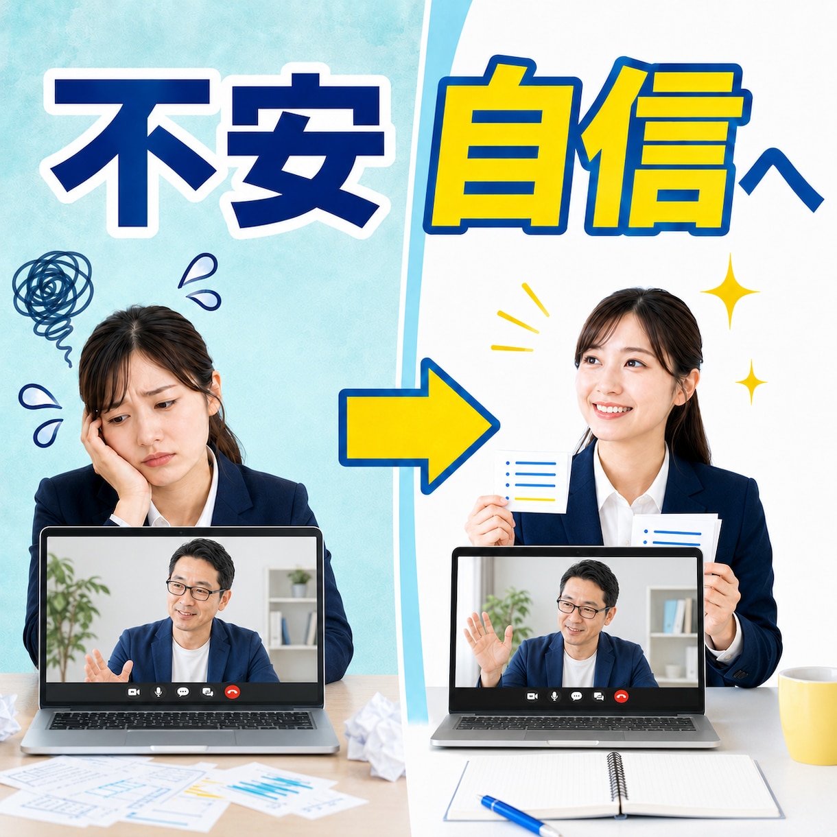 自分らしい内定獲得に向けて、面接対策ご支援します 合格を目的にせず、自分にマッチした内定を目指しましょう イメージ2