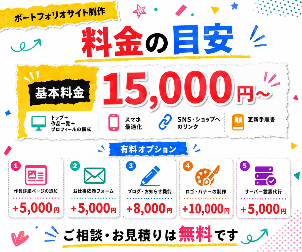 作品が売れるポートフォリオ制作します 漫画・音楽・イラスト対応。独自ドメインで直販OK イメージ3