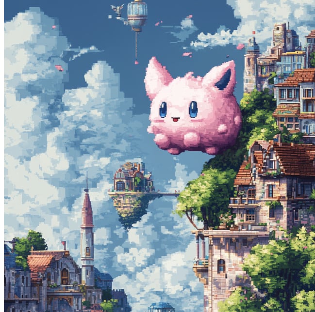 ジブリ風×キャラAI画像でSNSをバズらせます ジブリ風× ポケモン風AI画像でSNSをバズらせる方法！ イメージ3