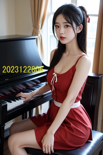 AIで作成したピアノを弾く女子高生写真を販売します 実写では撮影、商用利用が難しいピアノを弾く女子高生写真販売 イメージ6