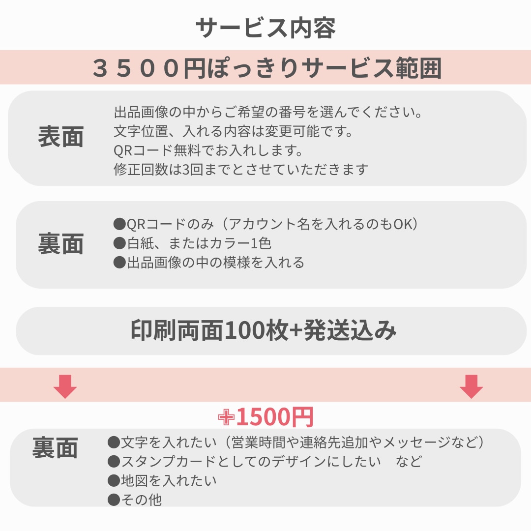 両面印刷100枚込み　テンプレートを選んで作れます イメージしながら作るデザイン名刺。裏面オリジナルも可能 イメージ6