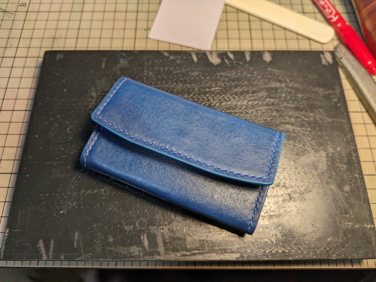 レザークラフトの型紙をCADで作製します レザークラフト歴10年、CADで型紙を作ること5年 イメージ3