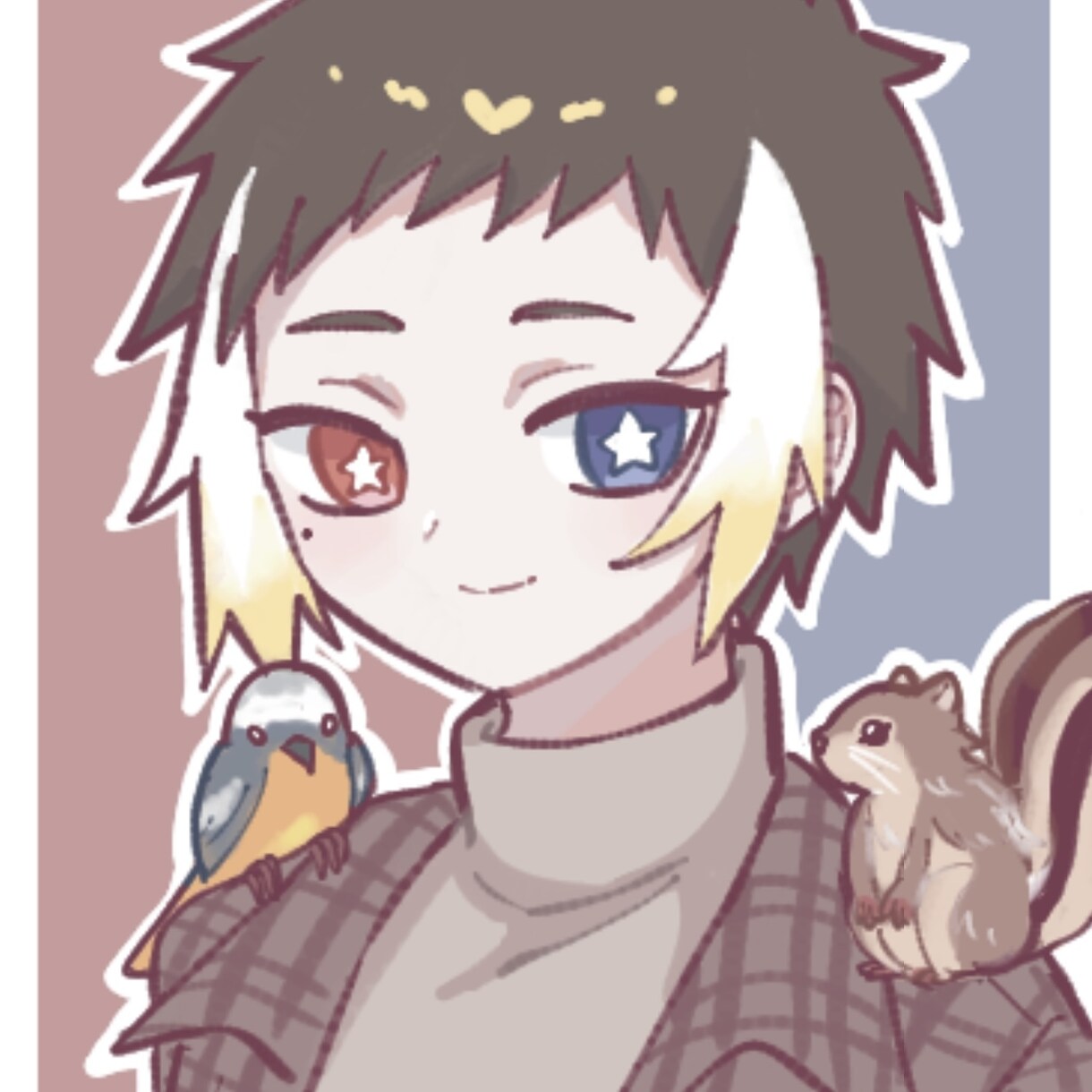 ゆるかわいいイラスト描きます アイコン、グッズも！SD/頭身選択可◎ イメージ4