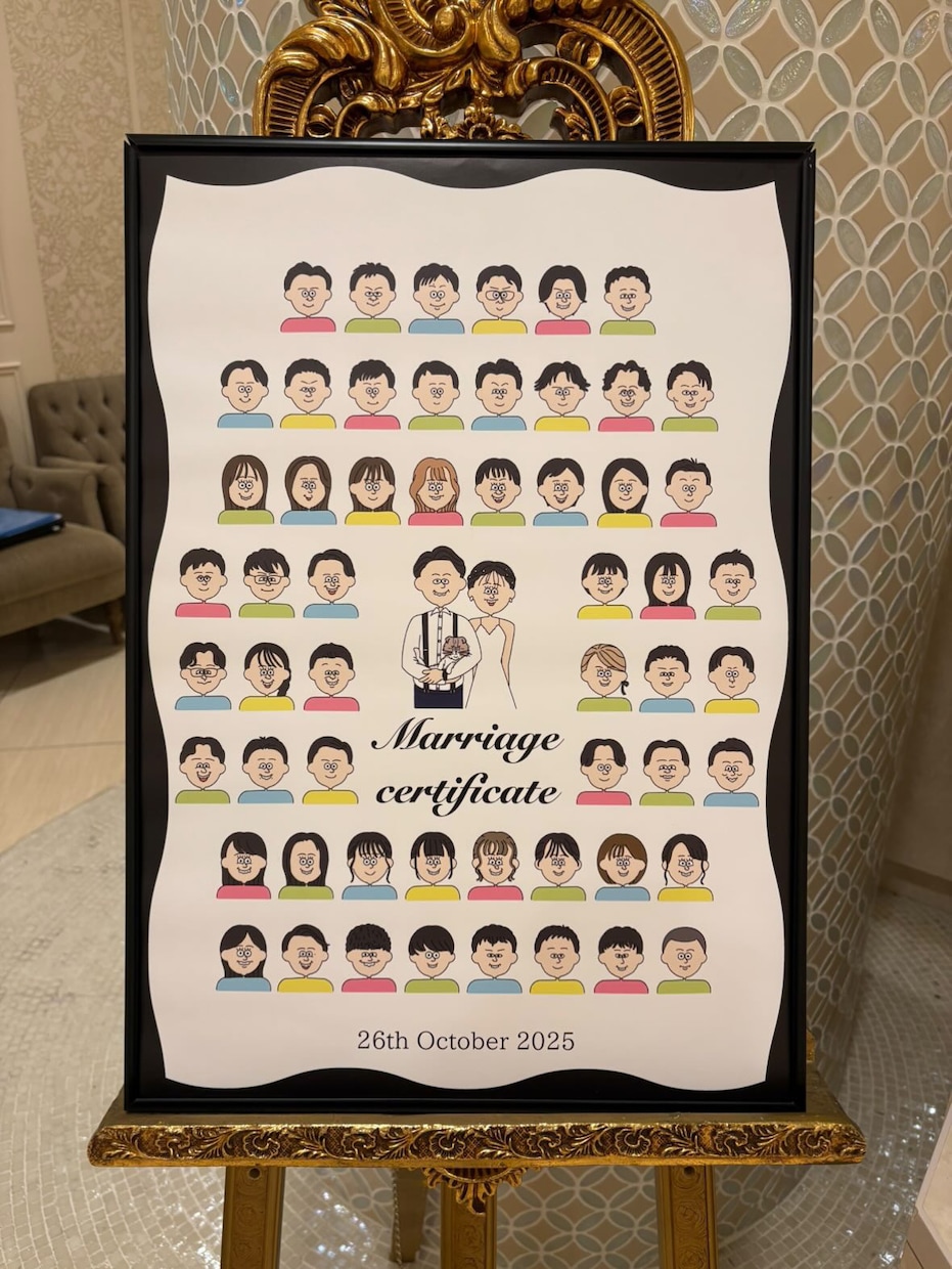 結婚証明書作成します 素敵な思い出を形に残しましょう イメージ6