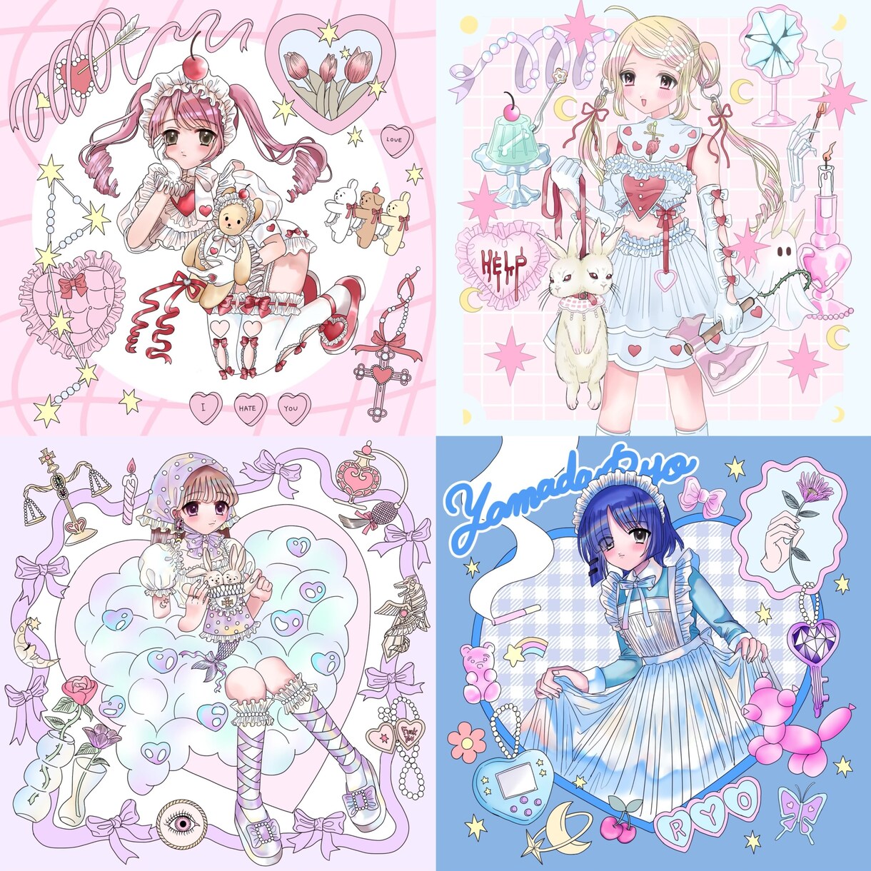 アイドル/コンカフェ関係者様をお描きします 一律5000円で商用◎アイドル/コンカフェ関係者様向け イメージ1