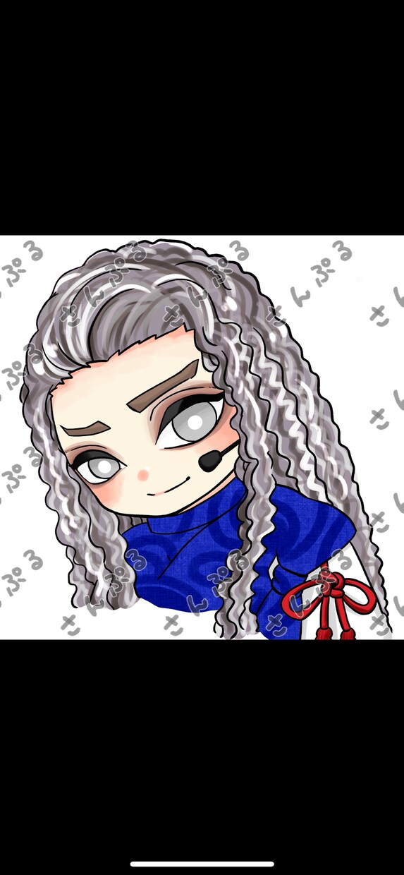 SNSでのアイコンなどに！簡易ミニキャラ描きます コテキャラや量産型や地雷系…、夢主などのイラスト受付中！ イメージ5