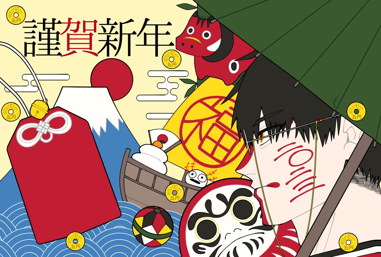 あなただけのイラスト作成承ります 創作男性キャラクター専門絵描き イメージ3