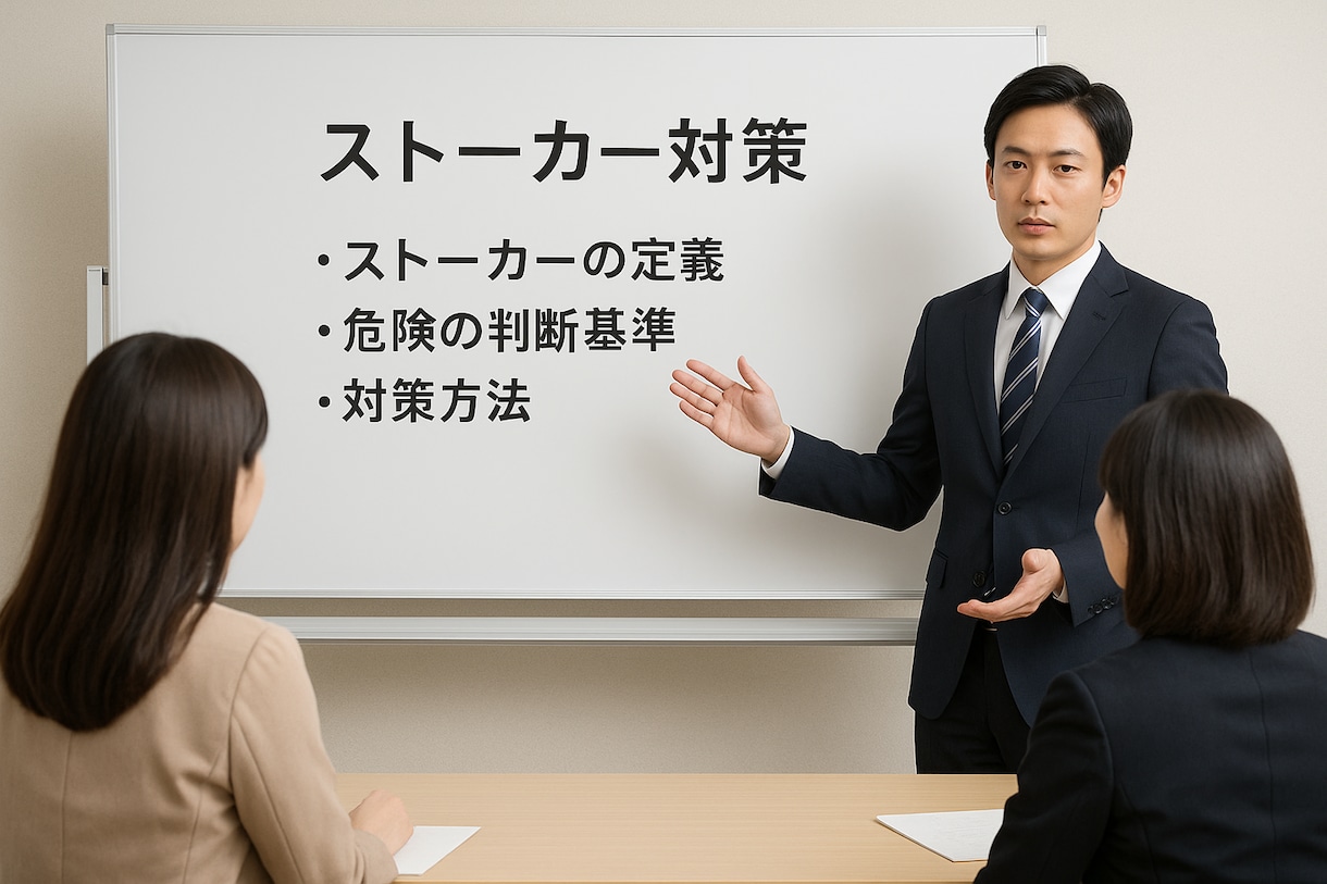 ストーカー被害を未然に防ぐ予防アドバイスします 被害に遭う前にできる具体的な備えをお伝えします イメージ1