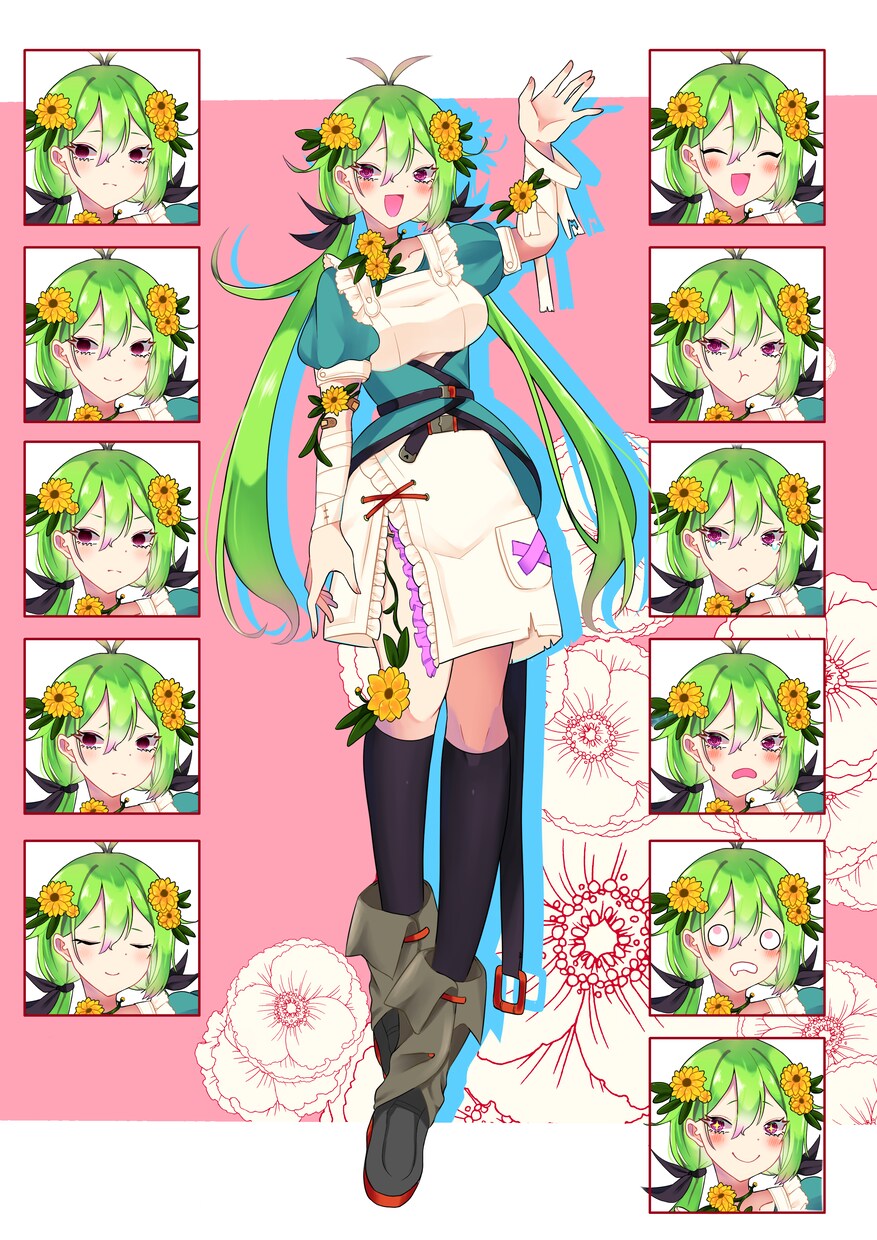 キャラクターデザイン・立ち絵作成します TRPGやゲームの立ち絵はいかがですか？ イメージ3
