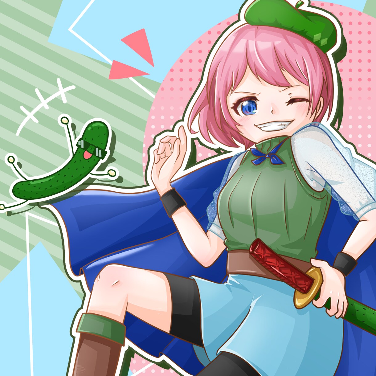 商用OK！Vtuberさんや人物イラスト描きます サムネやアイコンにも使いやすいイラストを作成します！ イメージ2