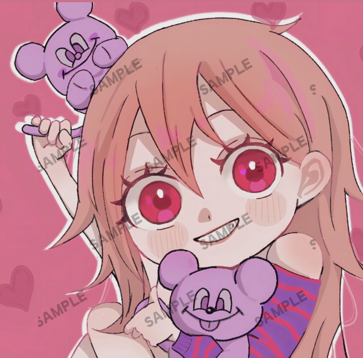 めちゃんこ可愛いイラスト制作します snsアイコン・背景・観賞用・商業目的などご自由にどうぞ♪ イメージ5