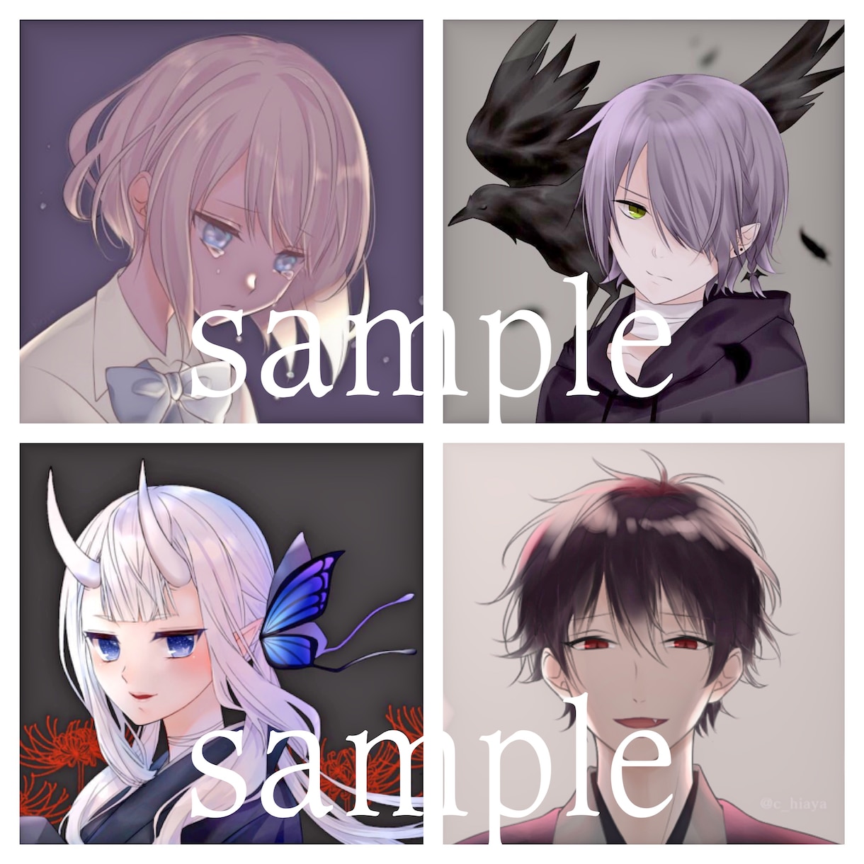 あなただけのオリジナルイラスト描きます オリジナルの少年少女メイン✿似顔絵は要相談 イメージ4