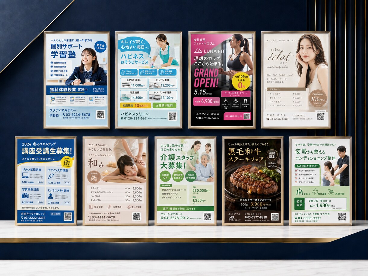 原稿をチラシ用にカスタマイズしてデザインします プロのチラシデザイン監修で、想いを最適に伝えます！ イメージ3