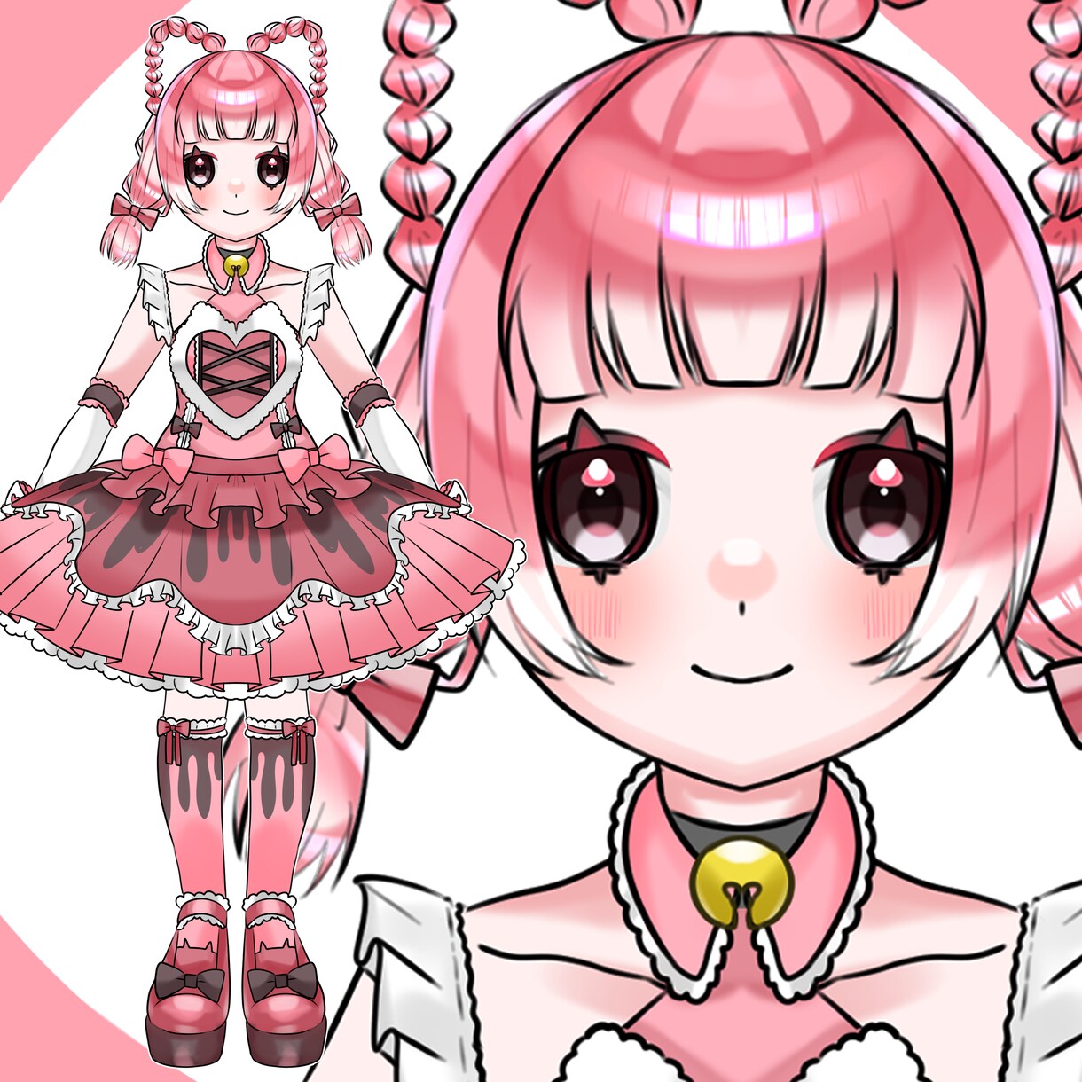 大特価！表情差分３種付きオリジナルモデル作成します 女性・中性・ファンタジーのキャラデザが得意です。 イメージ9
