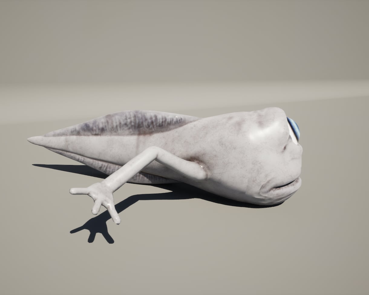 クリーチャー系3Dキャラクターを制作いたします ゲーム等で使用いただけるキャラクターモデルを作成します！ イメージ5