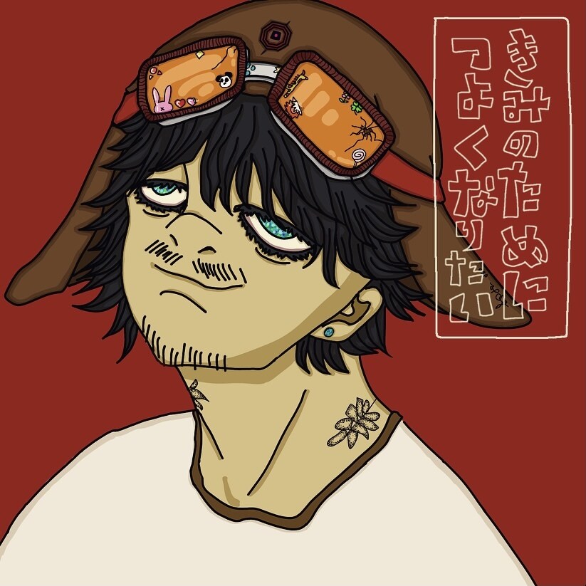 ポップで少しサイケ混じりの可愛い絵を提供します アイコンなどに激推し！みんなとかぶらない可愛いアイコンを！！ イメージ6