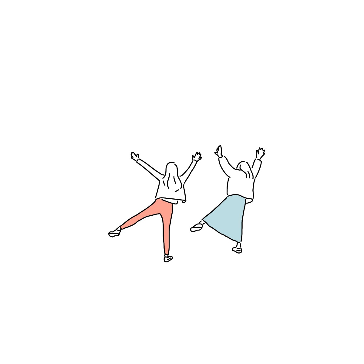 アイコン、プレゼント用のシンプルイラスト描きます 思い出の写真をイラストにして、プレゼントしてみませんか？？ イメージ4